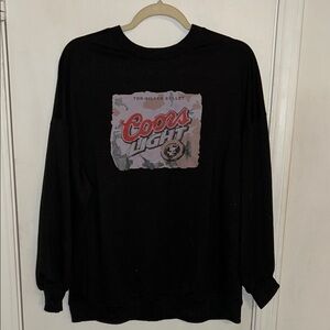 Women’s Coors Light Crew Neck 🍻